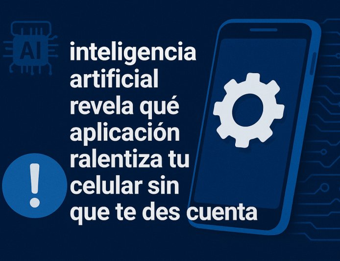 La inteligencia artificial revela qué aplicación ralentiza tu celular sin que te des cuenta