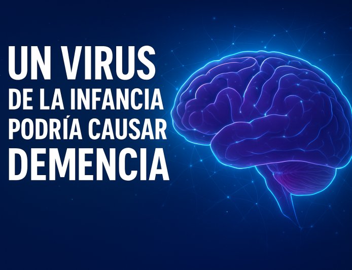 Un virus común en la infancia podría estar relacionado con la demencia en la adultez