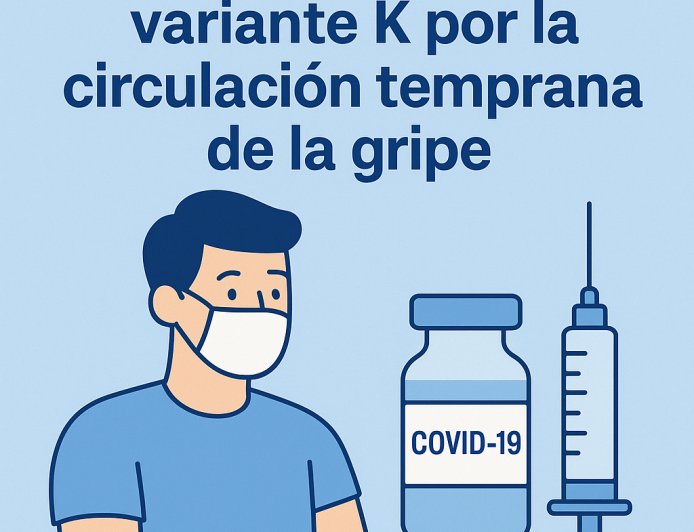 Europa insta a los españoles a vacunarse “sin demora” ante la circulación temprana de la variante K de la gripe