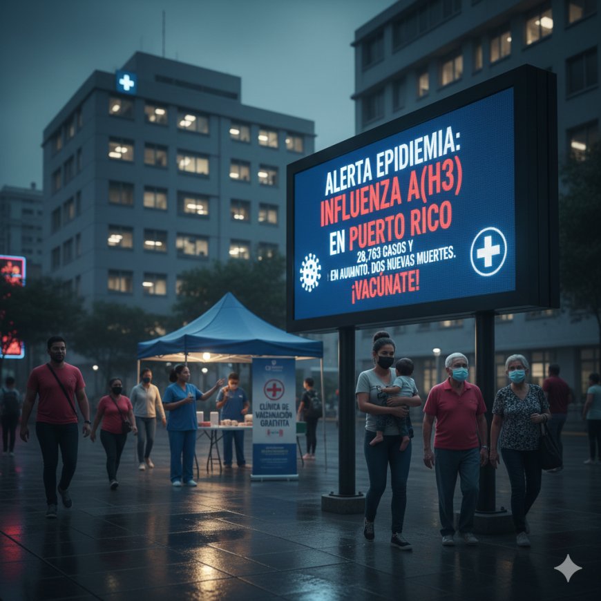 Puerto Rico bajo alerta: Enero podría iniciar con una declaración de epidemia por Influenza