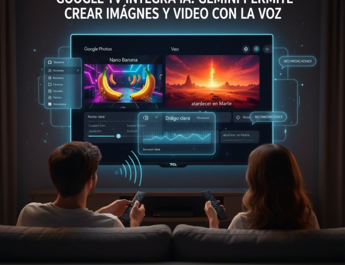 La Revolución Visual Llega al Salón: Google TV se Potencia con Gemini y la IA Generativa