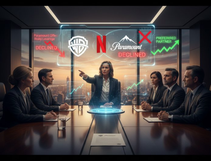 Guerra de Titanes: Por qué Warner Bros. Discovery prefiere a Netflix y le dice "NO" a Paramount