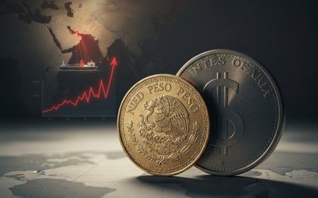 El peso mexicano bajo presión: Incertidumbre geopolítica y el avance del dólar marcan la jornada